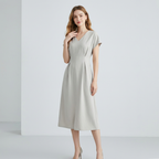 Elegant V-neck Dress
