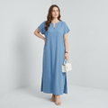 Loose Plus-size Dress