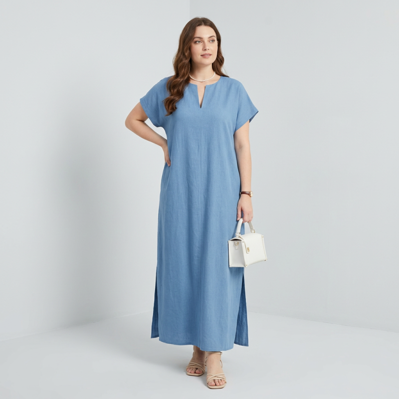 Loose Plus-size Dress
