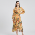 Oil Painting Print Dress