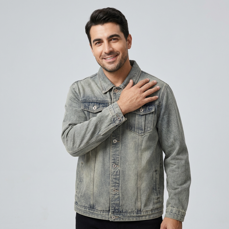 Loose Plus-size Denim Jacket