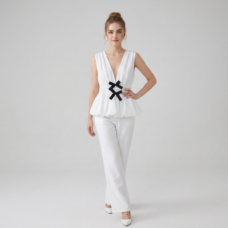 French Bow Vest