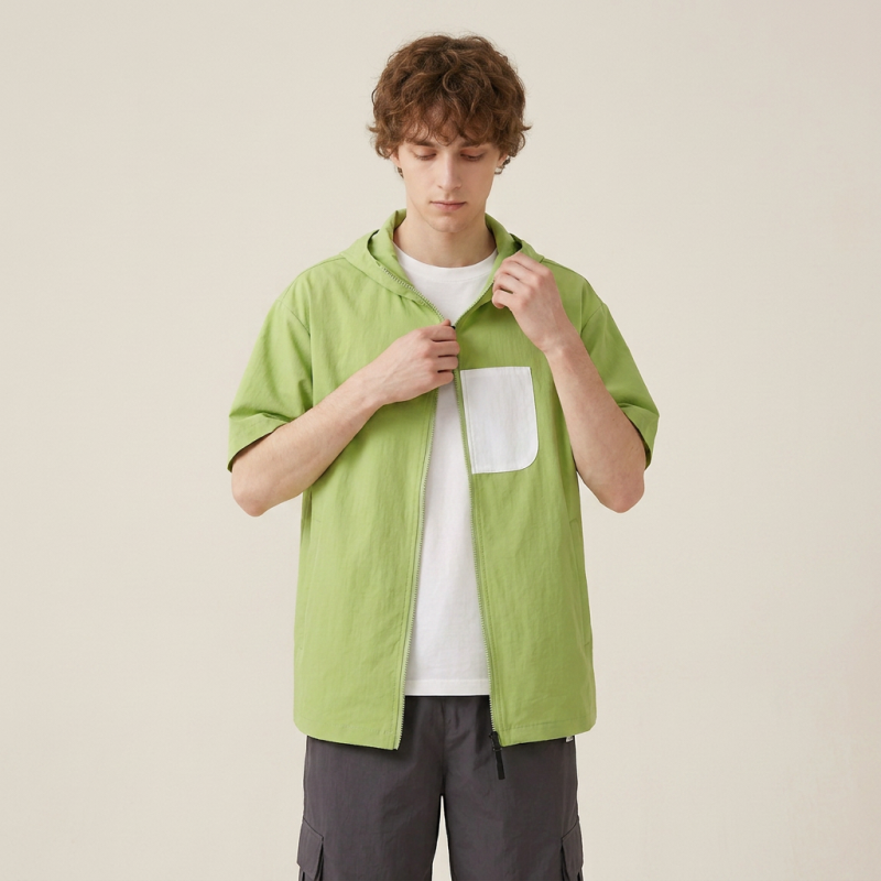 Breathable And Quick-drying Hooded T-shirt