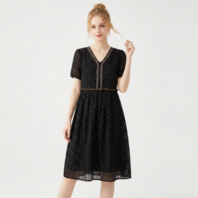 Polka Dot Elegant Dress
