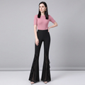 High-waisted Fishtail Casual Pants