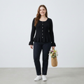 Slimming Ruffle Sweater