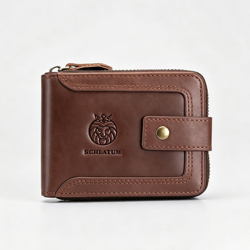 Men's Short Leather Wallet