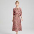 Retro Print Dress