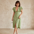 V-neck Sexy Dress