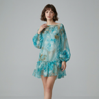 Tie-dye Print Dress