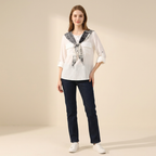 Casual Ethnic Style Shawl Shirt