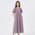 A-line Skirt With Ruffled Sleeves
