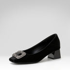 Stylish Chunky Heeled Flats