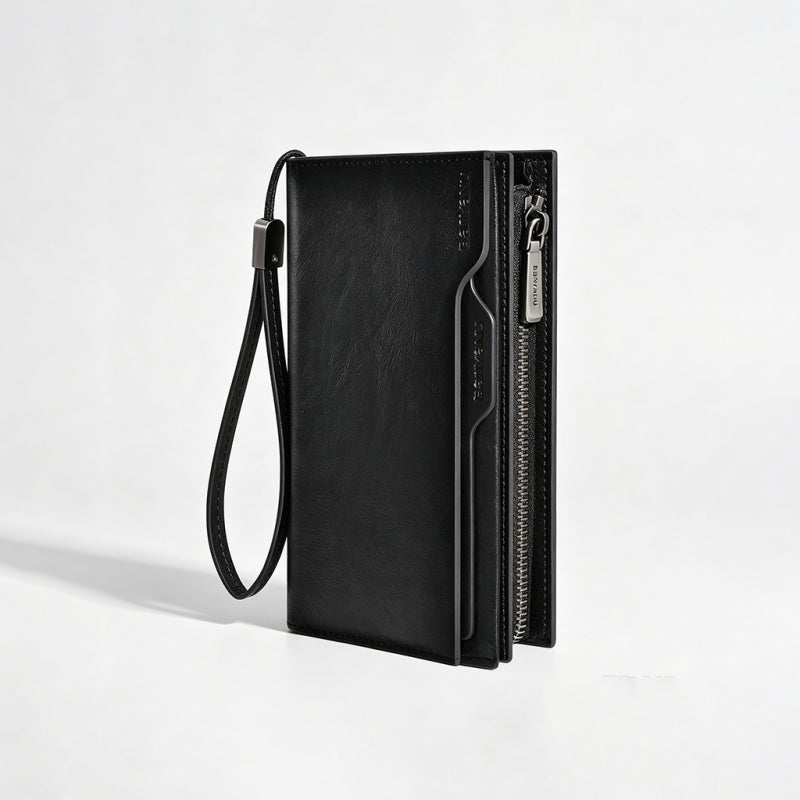 Vintage Leather Multi-card Wallet
