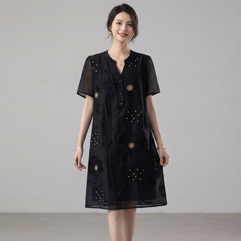 Embroidered Dress