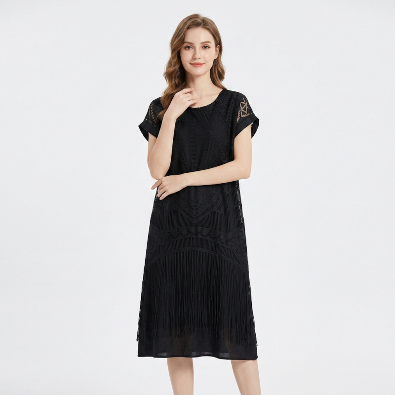 Elegant And Slimming Dress