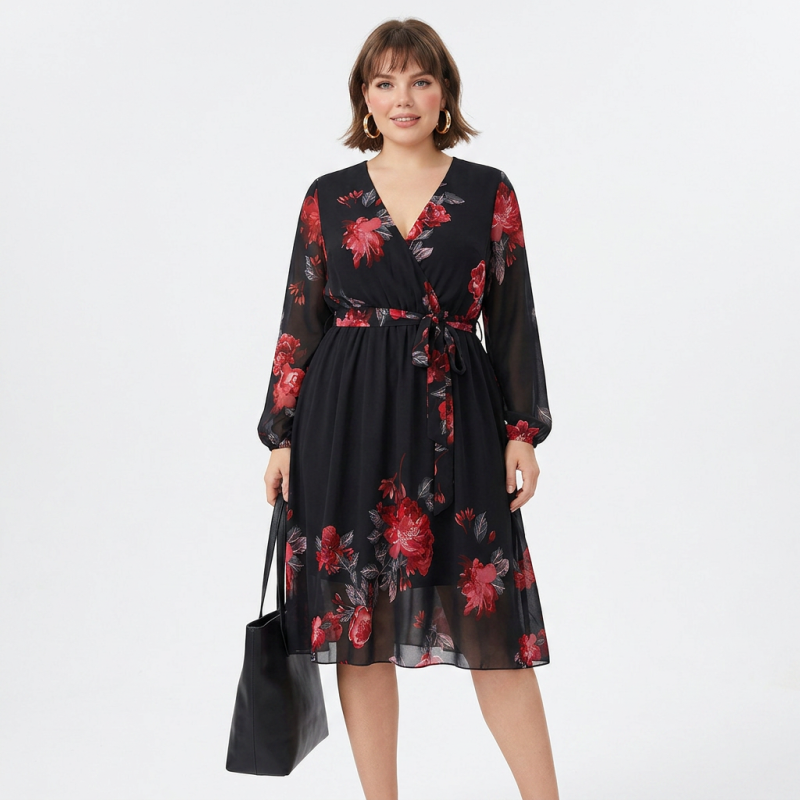 Floral Flowing Dress