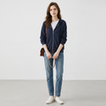 Casual Hooded Zip-up Jacket