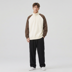 Color-blocked Slimming Sweatshirt