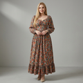 Elegant Printed Dress