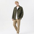 Retro Workwear Trench Coat