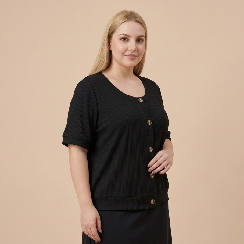 Loose-fitting Crew Neck T-shirt