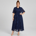 Lace-up Slimming Dress