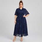 Lace-up Slimming Dress