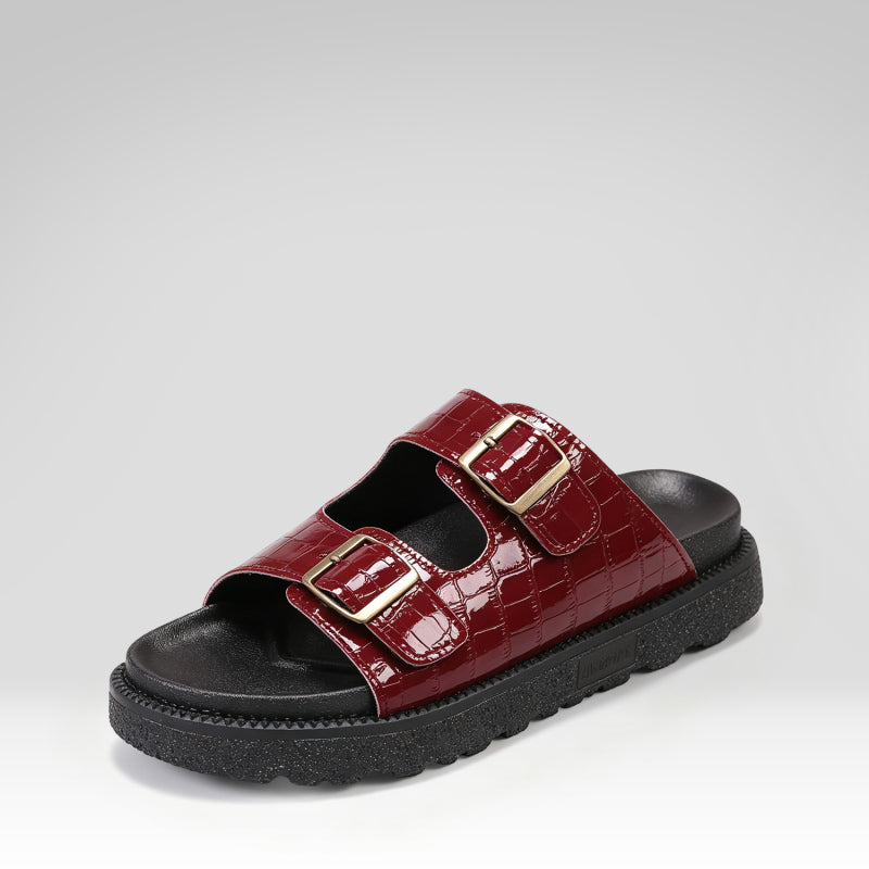 Crocodile-patterned Fashion Slippers