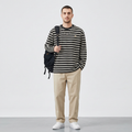 Striped Loose Long-sleeved T-shirt