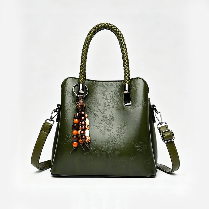 Retro Soft Leather Crossbody Bag