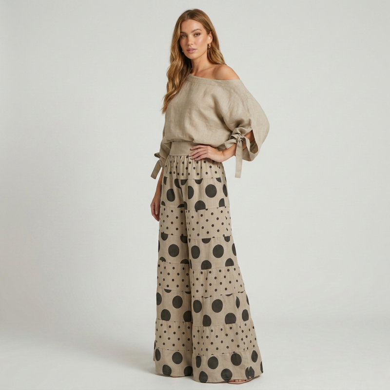 Casual Printed Suit