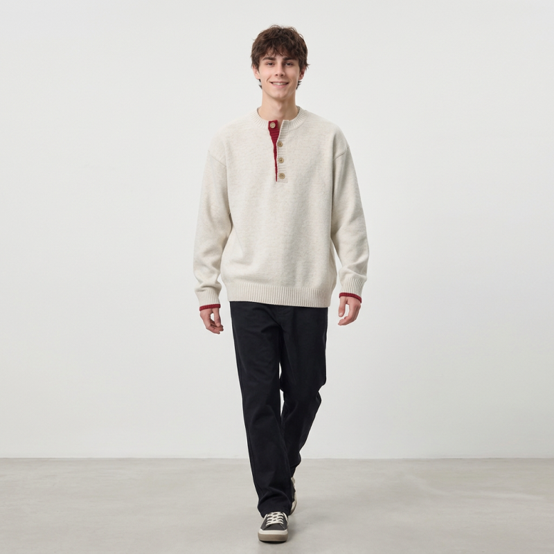 Casual Men's Knitted Sweater