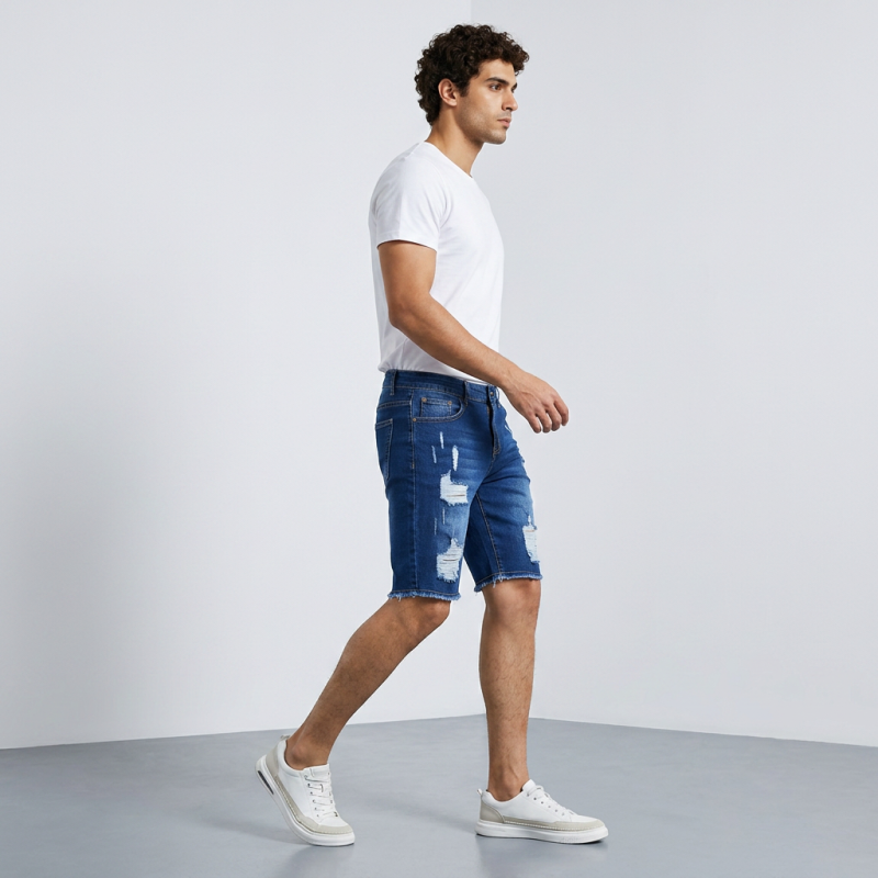 Denim Casual Shorts