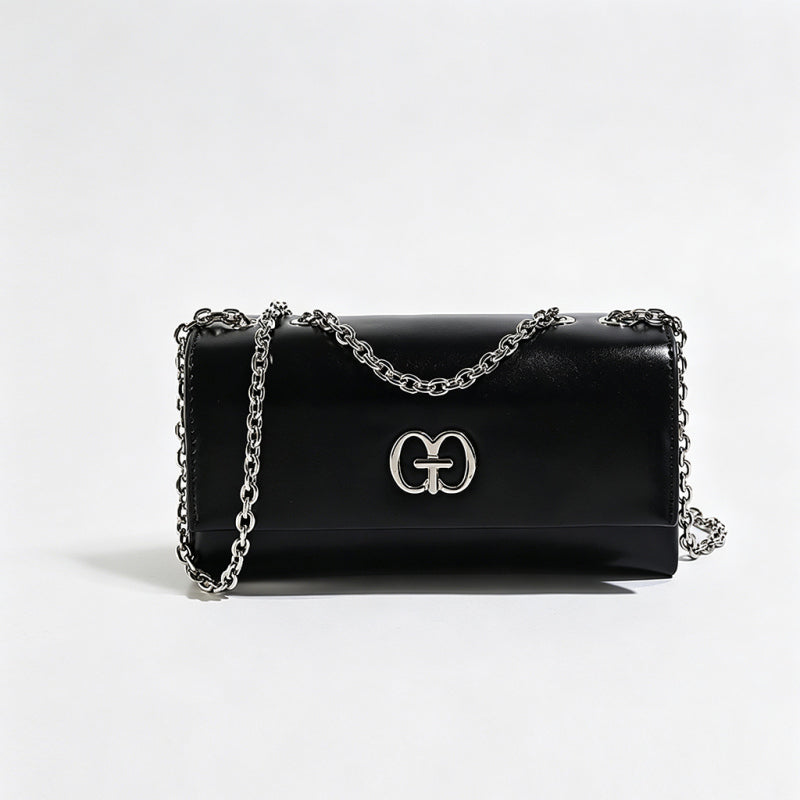 Trendy Metal Chain Bag