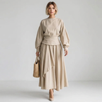 Elegant Lace-up Set
