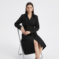 French Double-breasted Trench Coat