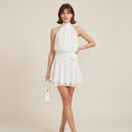 Stylish Halter Neck Dress