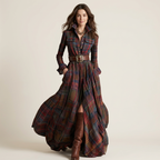 French Retro Plaid Dress