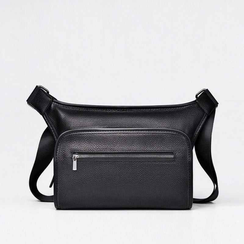 Men's Zipper Crossbody Bag