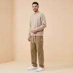 Retro Straight-leg Casual Pants
