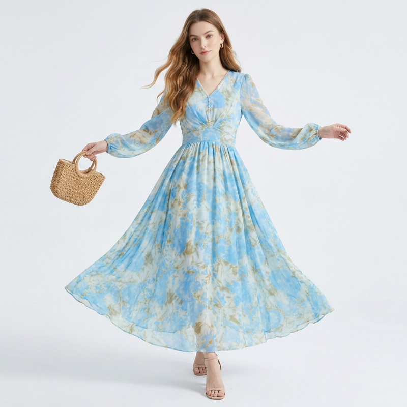 Vacation-style Maxi Dress