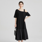 Off-shoulder Fishtail Dress