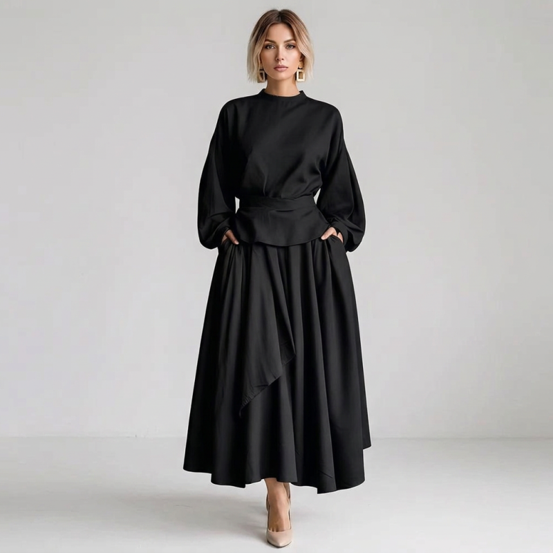 Elegant Lace-up Set