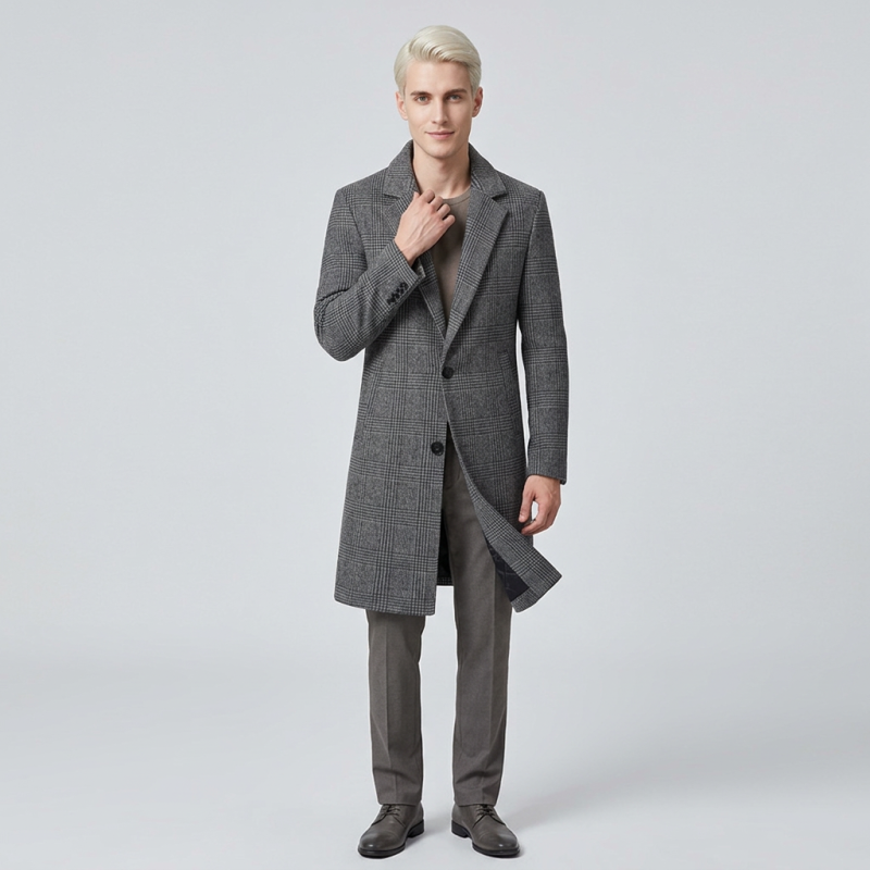Wool Suit Coat