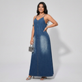 Denim Overall Dress
