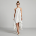 Unique Halter Neck Dress