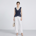 Designer Lace Collar Shirt