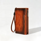 Vintage Leather Multi-card Wallet