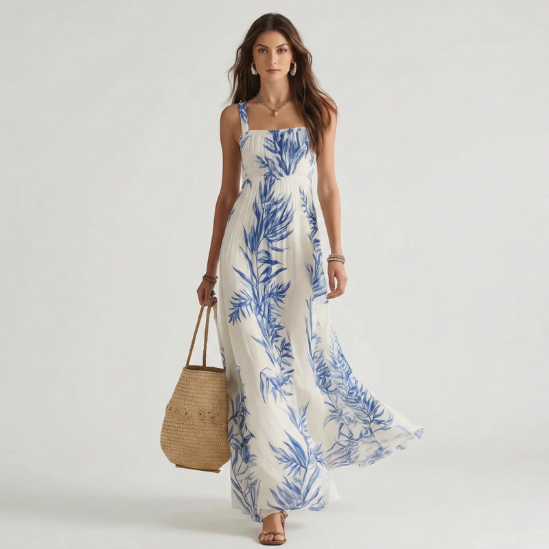 Resort-style Elegant Slip Dress